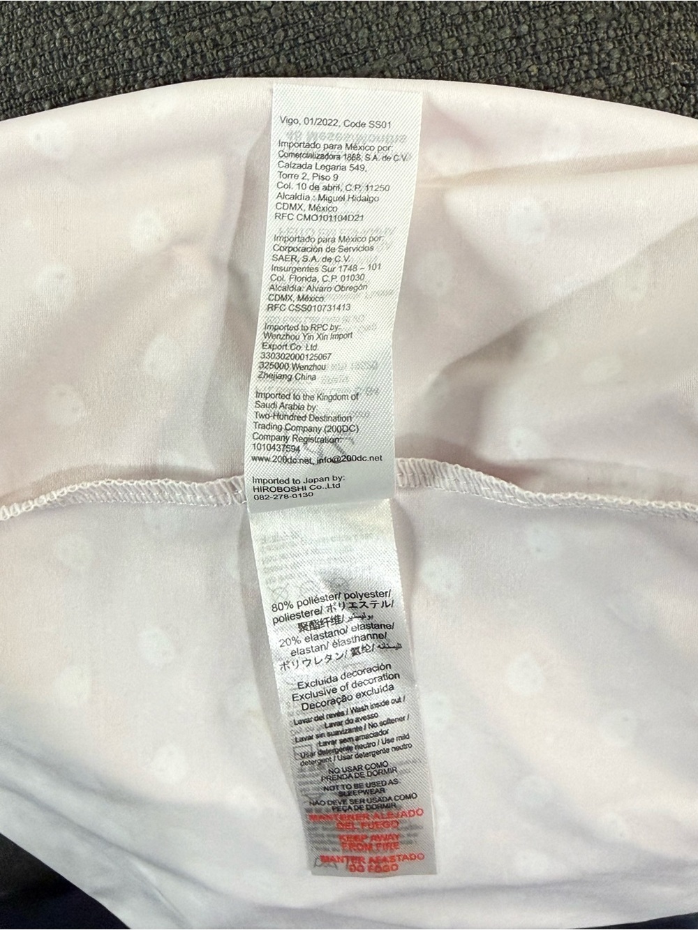 PAZ Rodríguez NWT Rosa Tiza Pink Swimsuit 48M 4T - Picture 5 of 6